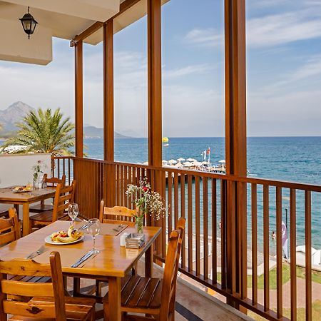 Hotel Aqi Hydros Club à Kemer Extérieur photo Restaurant in the hotel
