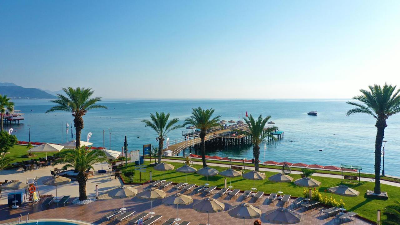 Hotel Aqi Hydros Club à Kemer Extérieur photo Ladies Beach