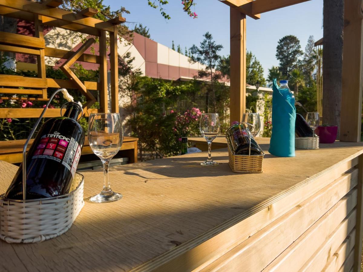 Hotel Aqi Hydros Club à Kemer Extérieur photo Wine tasting at the winery